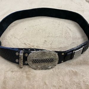 Leather Rock Belt